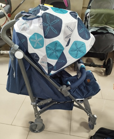 Новая прогулочная коляска трость