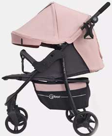 Коляска прогулочная Kira Star Cloud Pink